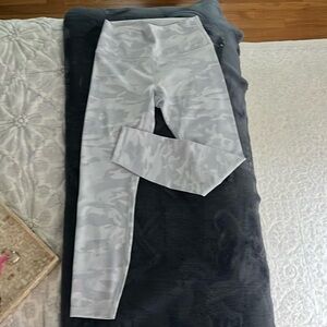 Lululemon Wunder Under Ribbed HR Tight Size 8